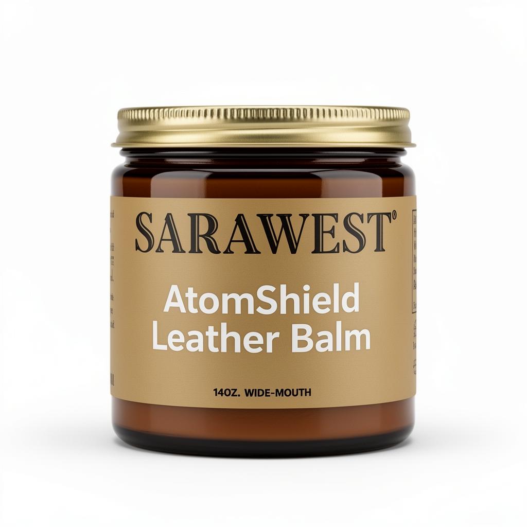 SaraWest AtomShield Leather Balm